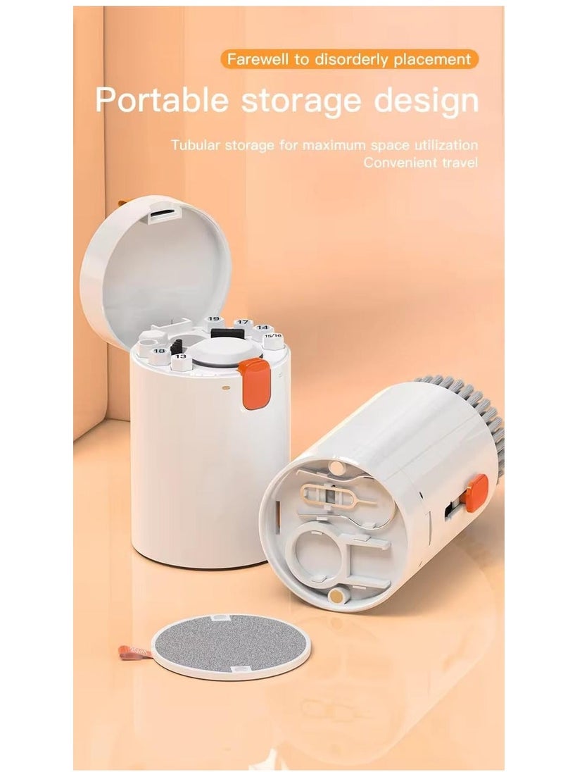 ELTRAZONE "20-Piece All-in-One Cleaning Set: Ideal for Keyboards, AirPods Pro, Laptops, Phones, and Monitors" - Image 1