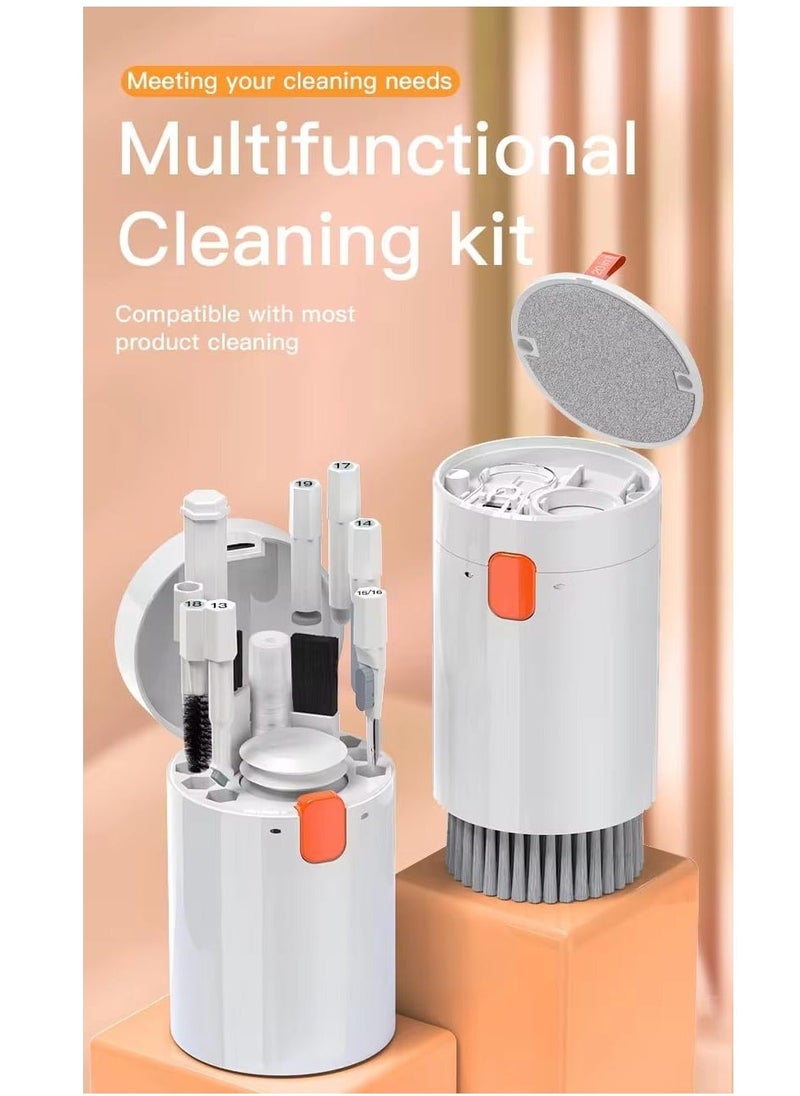 ELTRAZONE "20-Piece All-in-One Cleaning Set: Ideal for Keyboards, AirPods Pro, Laptops, Phones, and Monitors" - Image 2