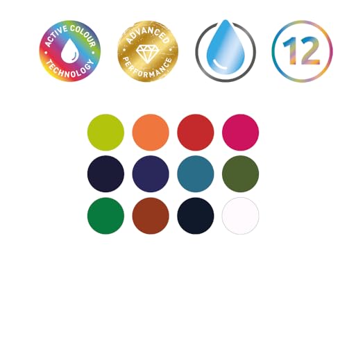 Derwent Inktense 12 Paint Pan Travel Set #2 (2306244) - Image 4