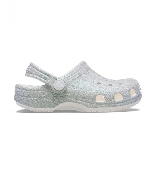 كروكس Toddlers' Classic Iridescent Glitter Clog