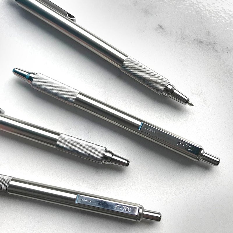 Zebra Pen قلم حبر جاف قابل للسحب Zebra F-701 - Image 5