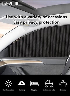 Car Window Shades,4 Pcs Car Curtains Window Covers Interior Full Priavcy Protection, Car Front Window Sun Shades,Car Rear Window Sun Shades,Privacy Magnetic Black Covers Car Curtains,Car Interior - pzsku/ZA7F330949C548CF5111AZ/45/_/1688955326/1a1f484a-7ae2-4436-949a-9d3591f91651