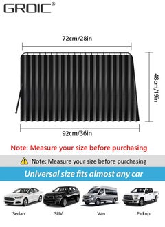 Car Window Shades,4 Pcs Car Curtains Window Covers Interior Full Priavcy Protection, Car Front Window Sun Shades,Car Rear Window Sun Shades,Privacy Magnetic Black Covers Car Curtains,Car Interior - pzsku/ZA7F330949C548CF5111AZ/45/_/1688955327/375a41c1-adc1-4a88-a9fa-c3a177572223