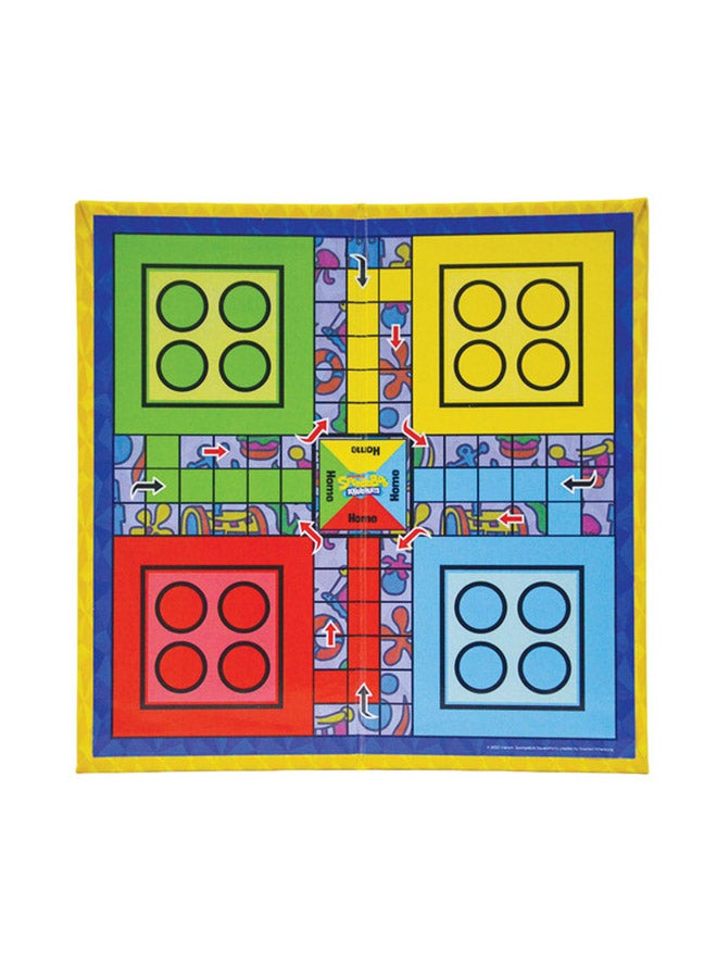 nickelodeon سبونج بوب - لعبة لوحية 2 في 1 فقاعة ونSplash ولعبة لودو للأعمار من 5 سنوات وما فوق - Image 3