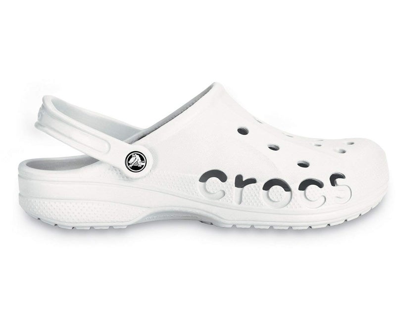 Crocs Unisex Adult Bayaband White/Navy Slide-M7W9 - Image 3