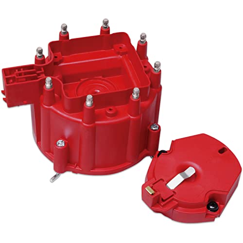 MSD 8416 Distributor Cap and Rotor HEI, Red - Image 1