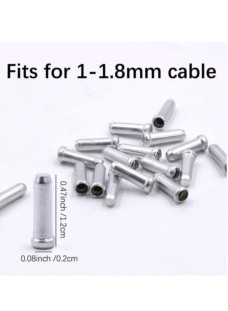 Generic Durable Alloy Bike Brake Cable Cap End Tips for Road and Mountain Bicycles with Convenient Storage Box  - Image 3