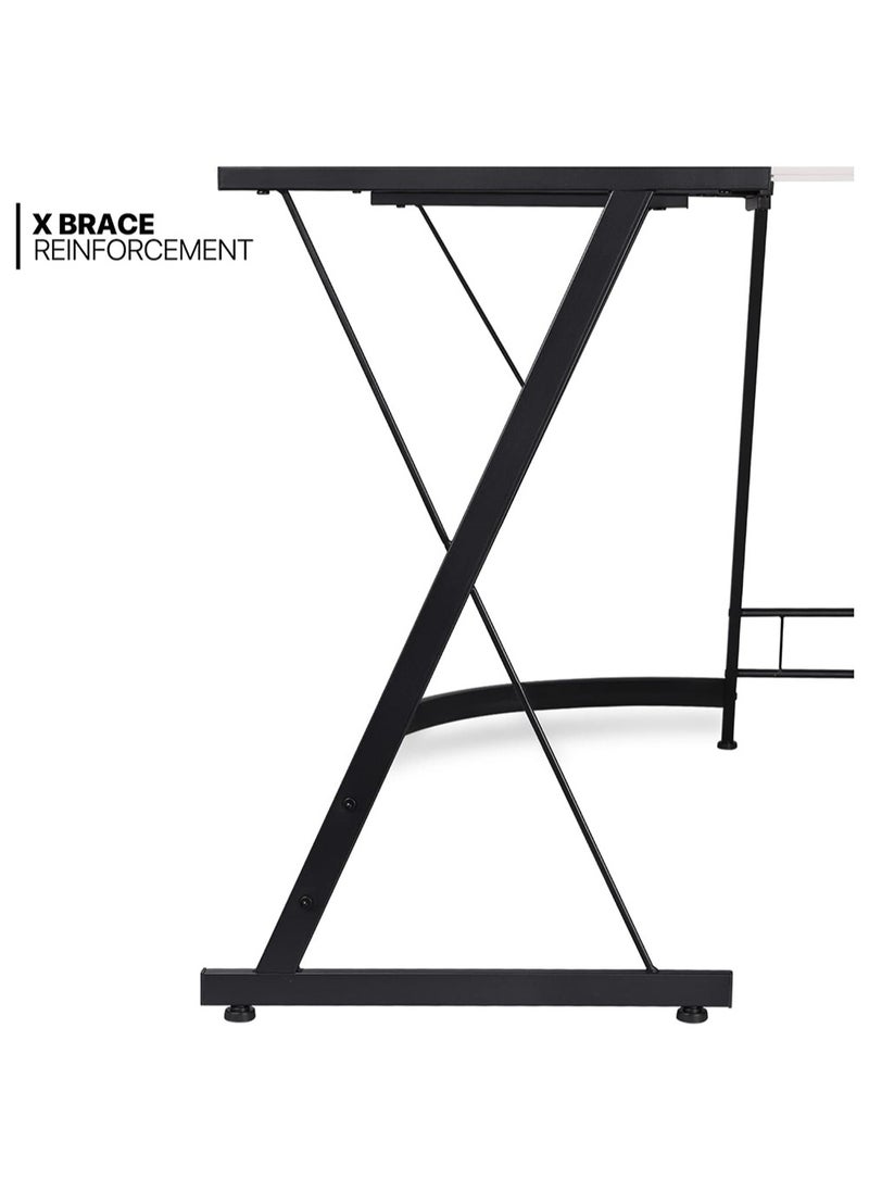 L-Shaped Home Office Table Gaming Desk Computer Desk L Desk Workstation Corner Desk