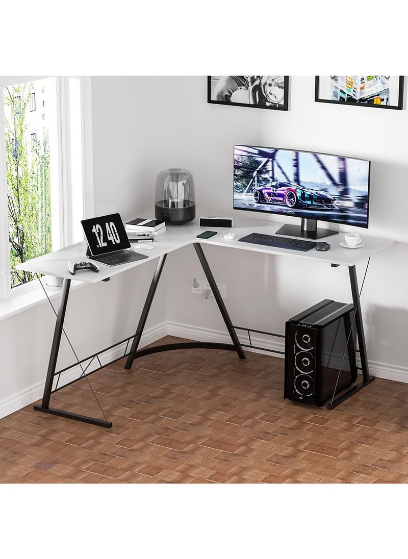 L-Shaped Home Office Table Gaming Desk Computer Desk L Desk Workstation Corner Desk
