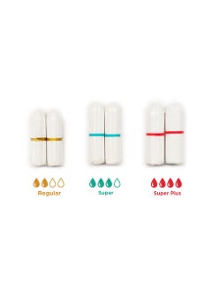 PEESAFE PeeSafe 100% Organic Cotton Tampons, Comfortable & Stain-Free, Biodegradable, Dermatologically tested, Light to Medium Flow Regular Size, 16 Tampons  - Image 4