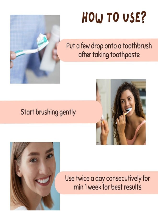 COCO CRUSH Oral Care Combo of Ayurvedic Coconut Oil Pulling & Teeth Whitening Liquid- Fights Plaque, Strengthens Gum| Extra Virgin, 100% Pure & Natural | Protect teeth, gums, and mouth (2*50ml, 100ml) - Image 3