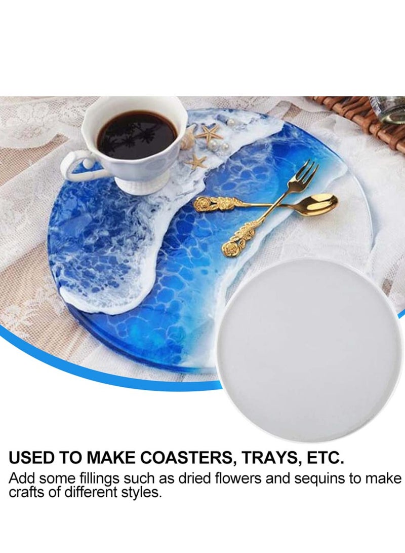 Excefore Resin Tray Molds, Silicone Tray Molds for Resin Casting, Resin Jar Mold with Lid and Grinder Mold, Large Silicone Rolling Tray, Irregular Casting Agate Epoxy Molds for DIY Crafts Making - Image 5