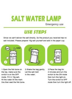 AWALOR Salt Water Lamp Emergency Lighting Outdoor Lamp No Battery Pollution-Free Environmental Protection Lighting, Suitable for Outdoor Activities  - Image 5