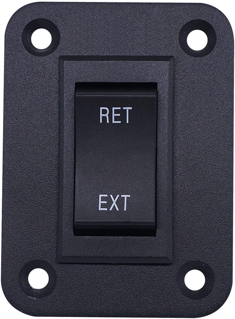 weideer RV Jacks Leveling Reverse Polarity Rocker Switch 20A 12V DC with Harness and Screws - Image 3