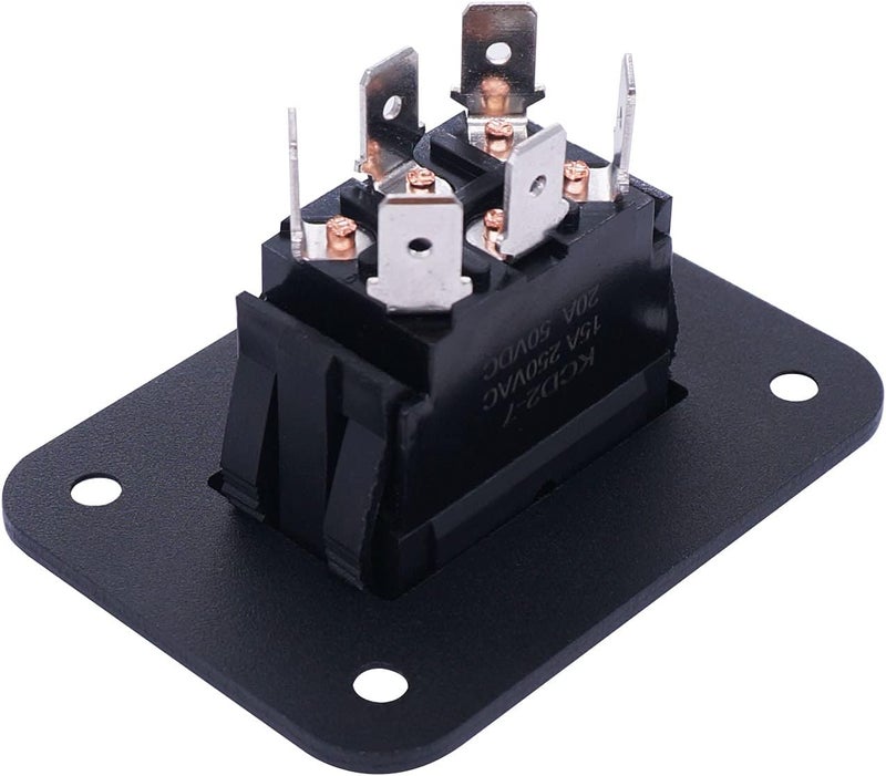 weideer RV Jacks Leveling Reverse Polarity Rocker Switch 20A 12V DC with Harness and Screws - Image 4