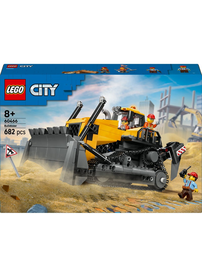 LEGO Lego City Yellow Bulldozer 60466 (682) Pieces  - Image 2