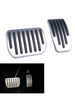 Y&D Tesla Model 3/Y Foot Pedals, Aluminum Alloy Non-Slip Replacement Accelerator and Brake Pedal  - Image 1