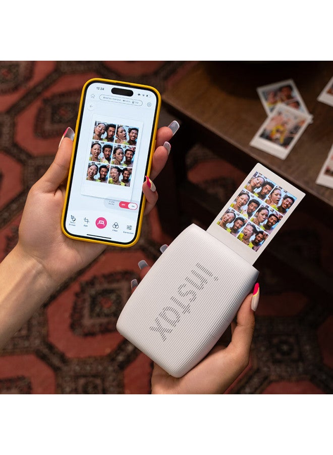 Instax Fuji Instax Mini Link3 Smartphone Photo Printer, Clay White, Standard Configuratio - Image 1