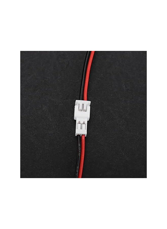 The Bros 20 مجموعة موصلات زاوية JST، 1.25 مم طرف سلك 100 مم موصل ميكرو ذكر وأنثى 2 دبوس / 3 دبوس للأجهزة الكهربائية والسيارات (مجموعة ذكر وأنثى 2 دبوس) - Image 4