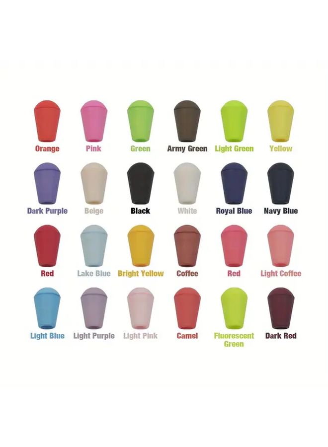50 Pieces Light Green Cord Locks Plastic Bell Cord Adjusters Non Slip Stoppers For Leather Craft Clothing Hoodies Bags Pants Shoes - Image 2