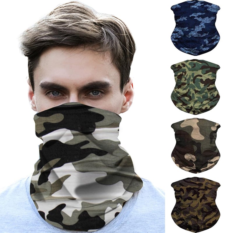 lowercase Store lowercase Face Cover for Men Full Face Mask Helmet Accessories Bike Mask Cycling Accessories for Men Bike Riding Accessories (Pack Of 5) - Image 1