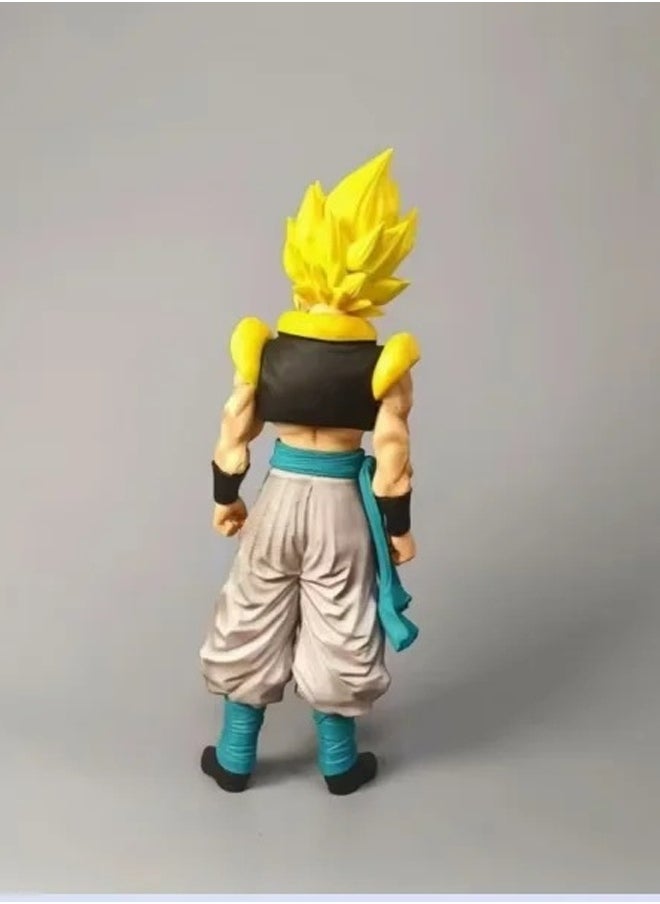 Dragon Ball Z Dragon Ball Gogeta Action Figure Decorative Resin Sculpture Home Decor Statue, Art Figurine Home Ornament Decoration for Office, Living Room, Bedroom, Book Shelf, TV Cabinet, Desktop  - Image 2