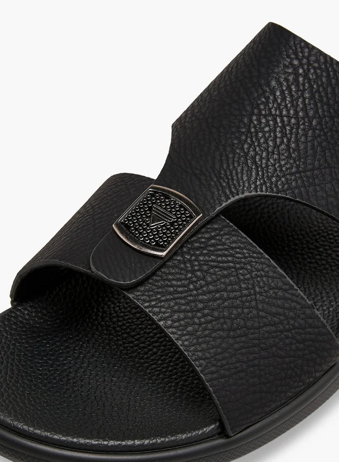 LBL by Shoexpress BLACK Men Slip-On Arabic Sandals for Men | Best Price UAE