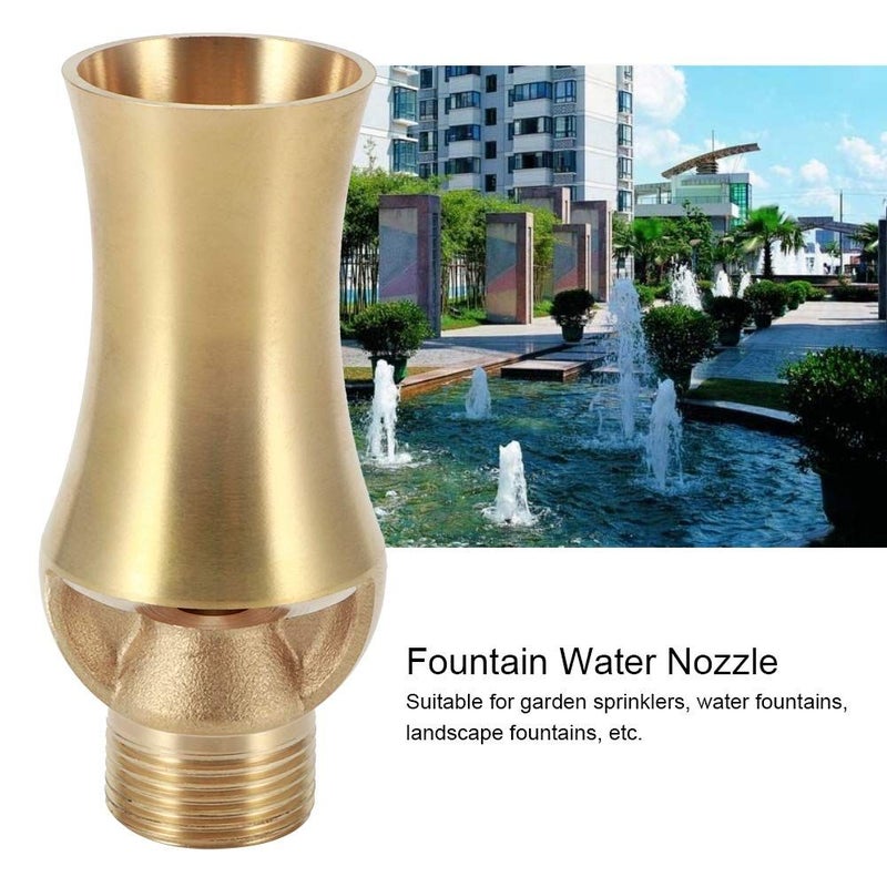 G1 2in Female G3 4in Male Thread Water Fountain Nozzle Sprinkler Head 3.7x1.6in for Pool Landscape - Image 2