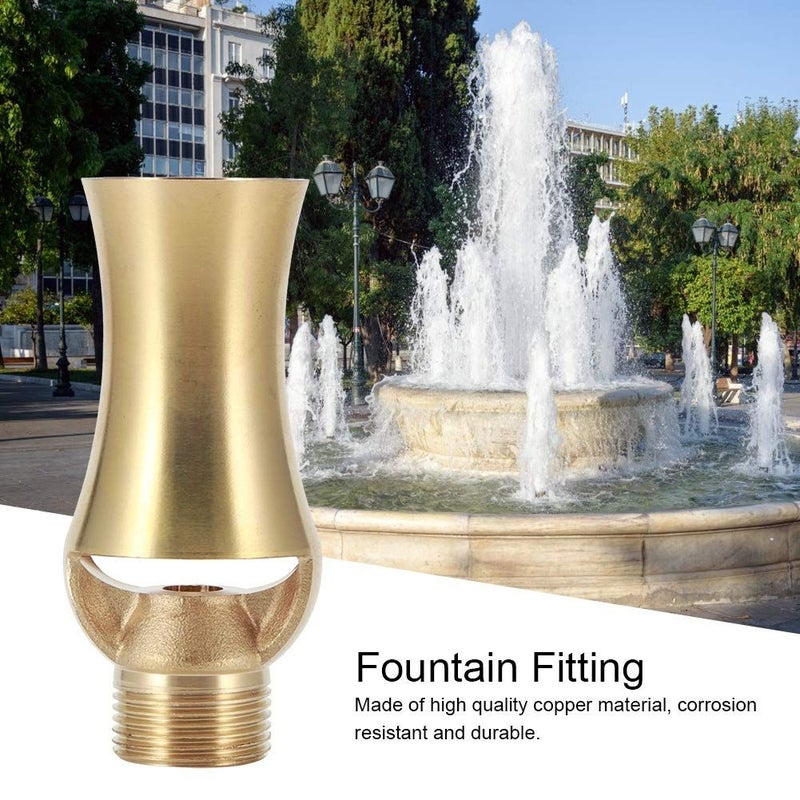 G1 2in Female G3 4in Male Thread Water Fountain Nozzle Sprinkler Head 3.7x1.6in for Pool Landscape - Image 3