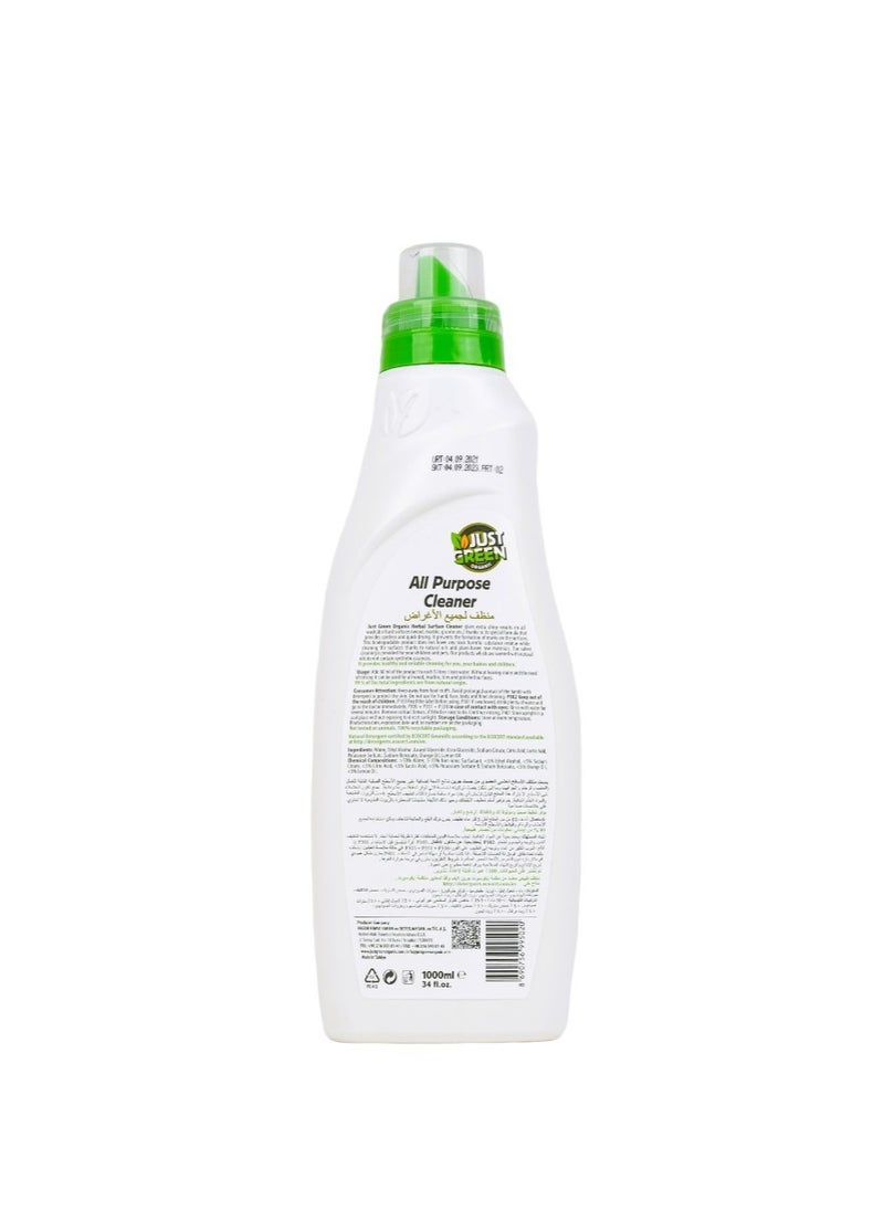 Just Green Organic Just Green Organic All Purpose Cleaner  1000 ML  - Image 5