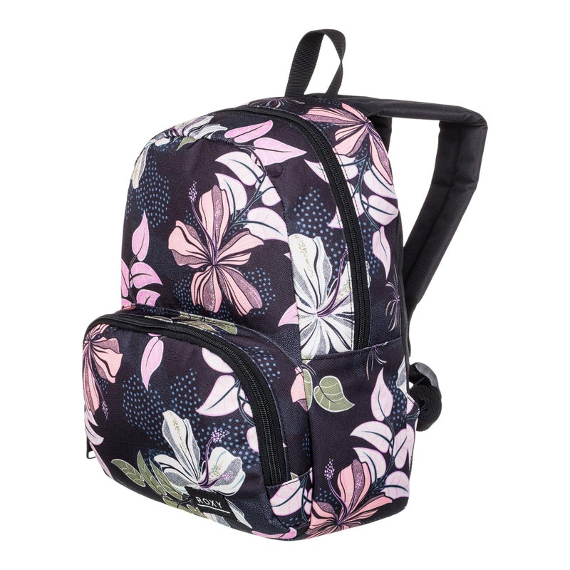 Roxy Women's Always Core Backpack | Travel | Everyday Carry | Beach | Polyester | 8L Capacity - Anthracite Sunny Floral Swim - Image 2