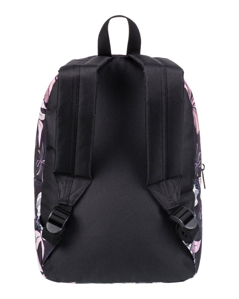 Roxy Women's Always Core Backpack | Travel | Everyday Carry | Beach | Polyester | 8L Capacity - Anthracite Sunny Floral Swim - Image 4