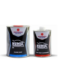 MS 700 Clear Coat  1 Liter + Hardener (0.5 Liter) Specially Designed for Automotive by National Paints