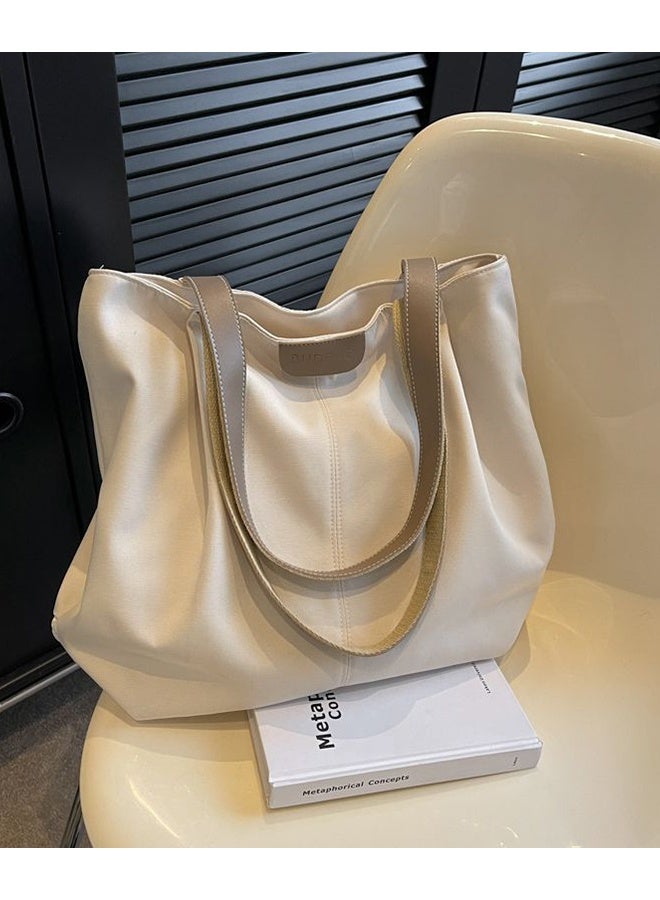 YELIN Women's Shoulder Tote Bag Canvas Handbag For Women Large Capacity Bucket Bag Fashionable Travel Messenger Shoulder Bag For Ladies Girls College Students - Image 5