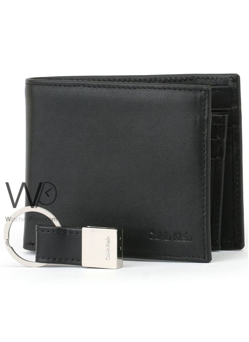 Calvin Klein Jeans - Black Ck Men Wallet - Image 1