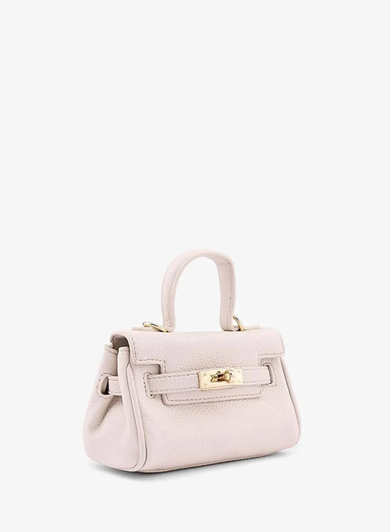 Cuple OffWhite Tween Girls Structured Top Handle Bag for Women | Best Price UAE