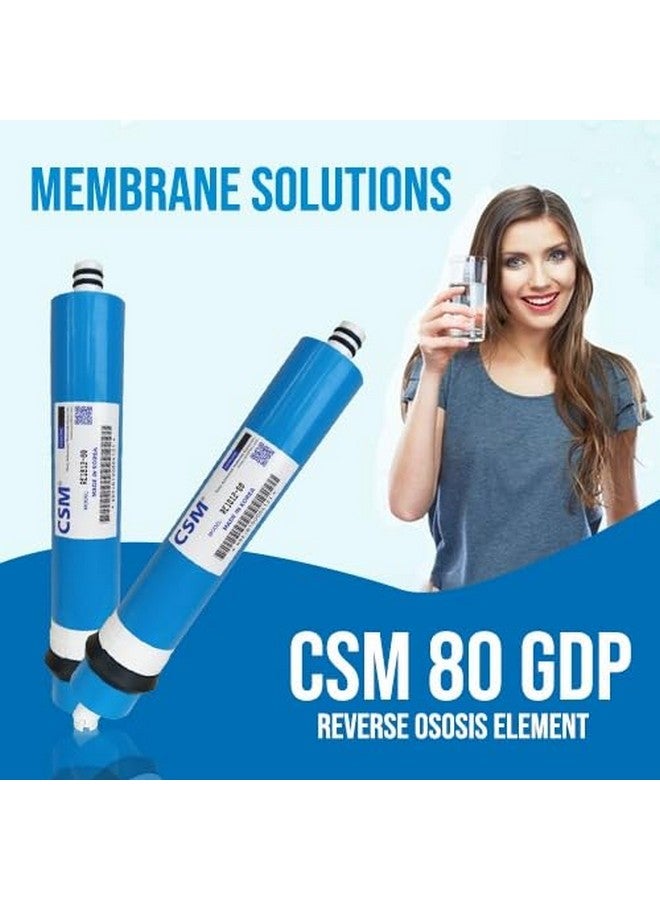CSM Made in Korea 80 GPD RO Genuine Membrane Filter Cartridge - Reduces TDS by 96%-98% - Compatible with Most RO System - Image 4