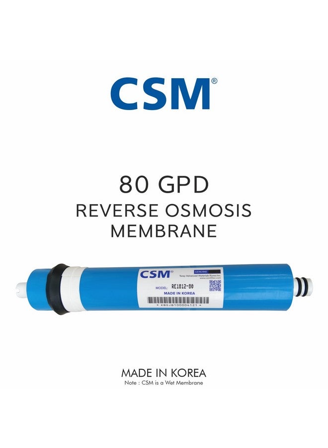 CSM Made in Korea 80 GPD RO Genuine Membrane Filter Cartridge - Reduces TDS by 96%-98% - Compatible with Most RO System - Image 2
