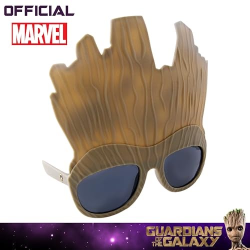 Sun-Staches Guardians of the Galaxy Groot Sunglasses | Party Favors or Costume | One Size Fits Most - Image 3
