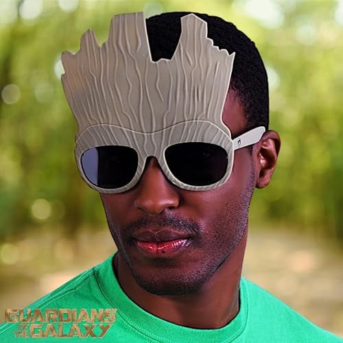Sun-Staches Guardians of the Galaxy Groot Sunglasses | Party Favors or Costume | One Size Fits Most - Image 5