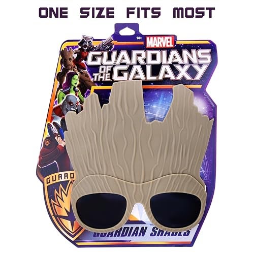 Sun-Staches Guardians of the Galaxy Groot Sunglasses | Party Favors or Costume | One Size Fits Most - Image 4