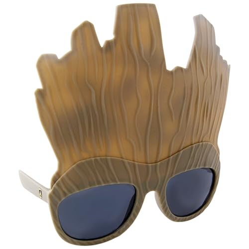 Sun-Staches Guardians of the Galaxy Groot Sunglasses | Party Favors or Costume | One Size Fits Most - Image 1