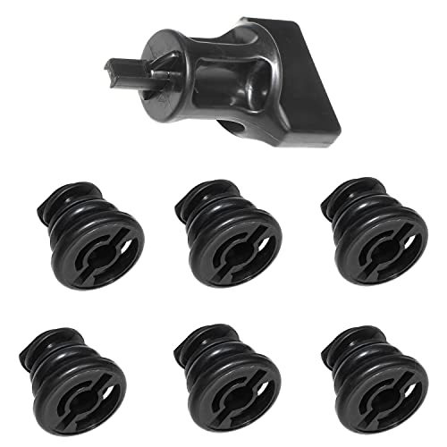 DPTOOL Oil Drain Plug No Leak 06L103801 6 Pack with Oil Drain Plug Removal Tool Compatible with Volkswagen 1.8L 2.0L Petrol Replacement for Audi Golf Passat - Image 1