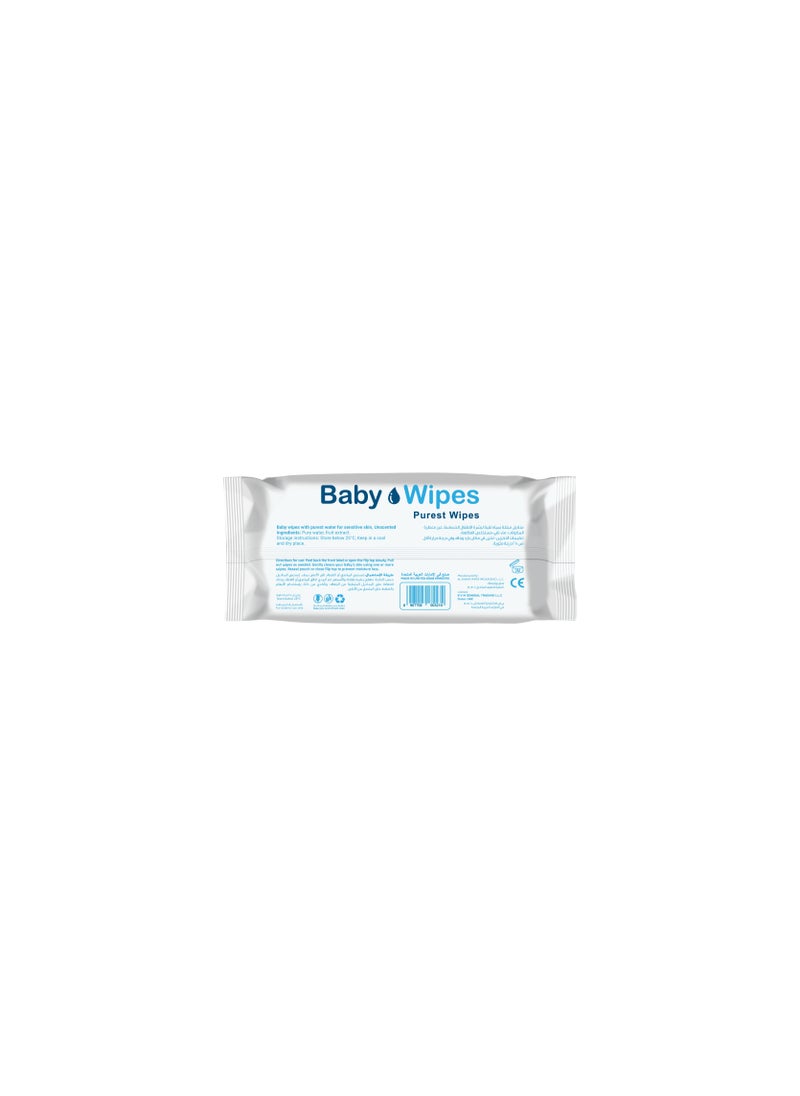 Generic Baby Wipes Purest Baby Wipes 72pcs, Pack of 10  - Image 4