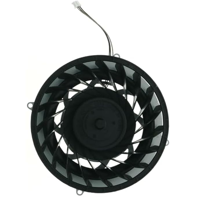 rayihni PS5 SLIM INTERNAL COOLING FAN REPLACEMENT Â€“ 19-BLADE COOLER FAN FOR SONY PLAYSTATION 5 SLIM G12E12MS1AH-56J14, (11541GS-12M-WB-01) - Image 3