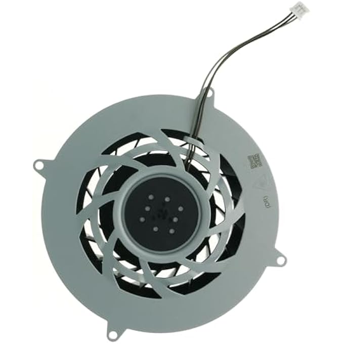 rayihni PS5 SLIM INTERNAL COOLING FAN REPLACEMENT Â€“ 19-BLADE COOLER FAN FOR SONY PLAYSTATION 5 SLIM G12E12MS1AH-56J14, (11541GS-12M-WB-01) - Image 2