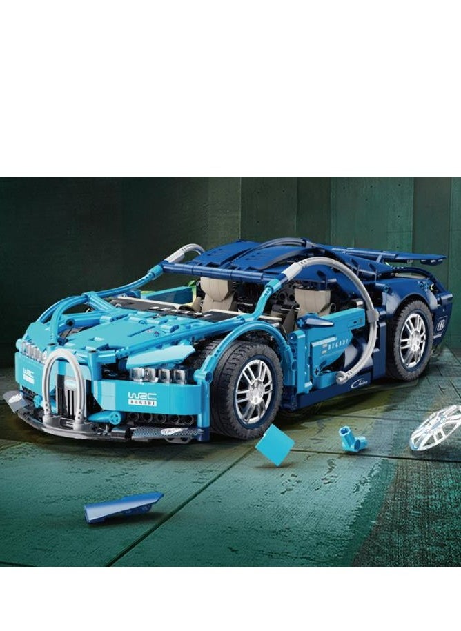 Car Series Small Particle Assembly Model Building Block Gift  - Image 4