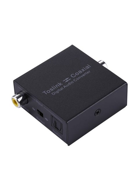 NK-Q7 Tendak Optical SPDIF Toslink to Coaxial / Coaxial to Optical SPDIF Toslink Bi-directional Swtich Digital 2-Way Audio Converter