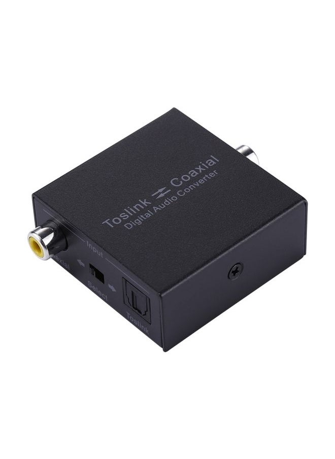 BURAQ - NK-Q7 Tendak Optical SPDIF Toslink to Coaxial / Coaxial to Optical SPDIF Toslink Bi-directional Swtich Digital 2-Way Audio Converter - Image 1