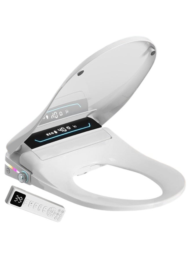 WALALLA Smart Bidet Toilet Seat with Automatic Lid Opening, Heated Seat ...